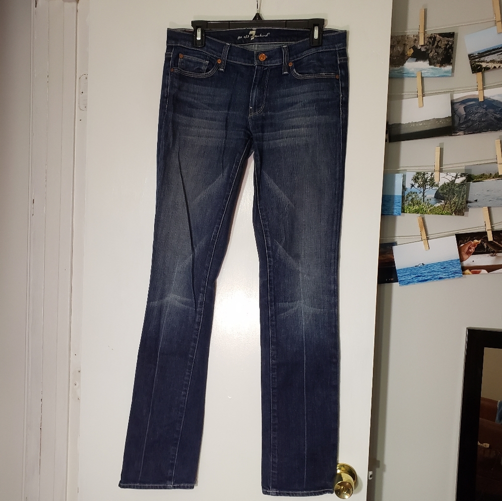7 For All Mankind Blue Jeans